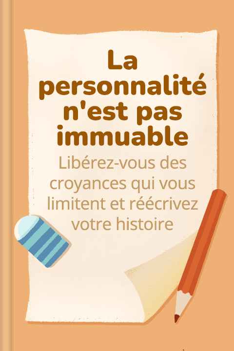 La personnalité n'est pas immuable